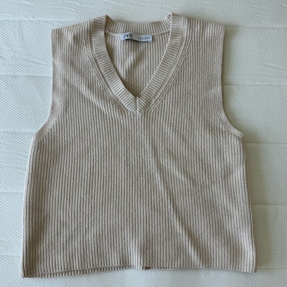 ZARA SWEATER VEST - Picture 3 of 5